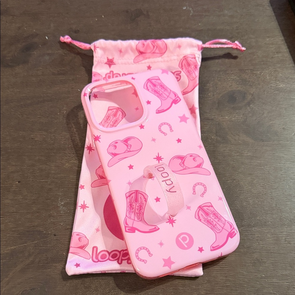 Loopy Pink Boots